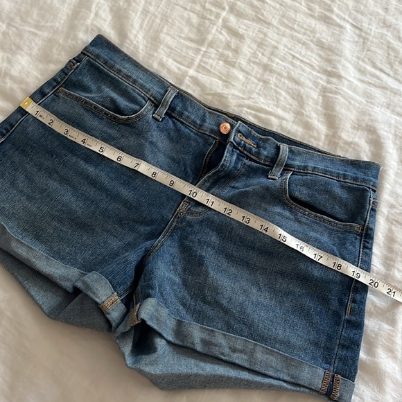 Classic Blue Denim Women's Shorts - Picture 3 of 7